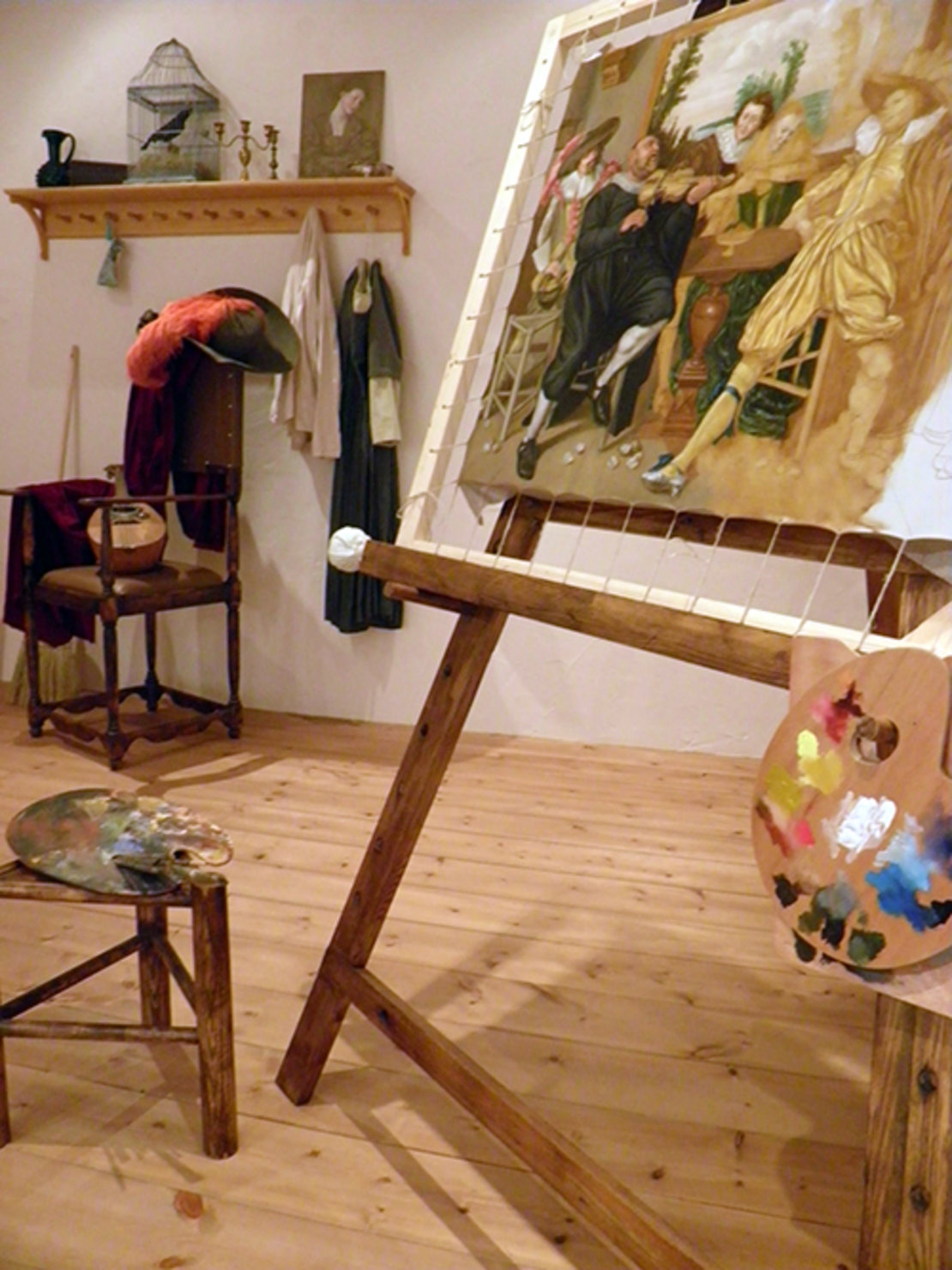 Blick in das Kinder-Reich in der Gemäldegalerie