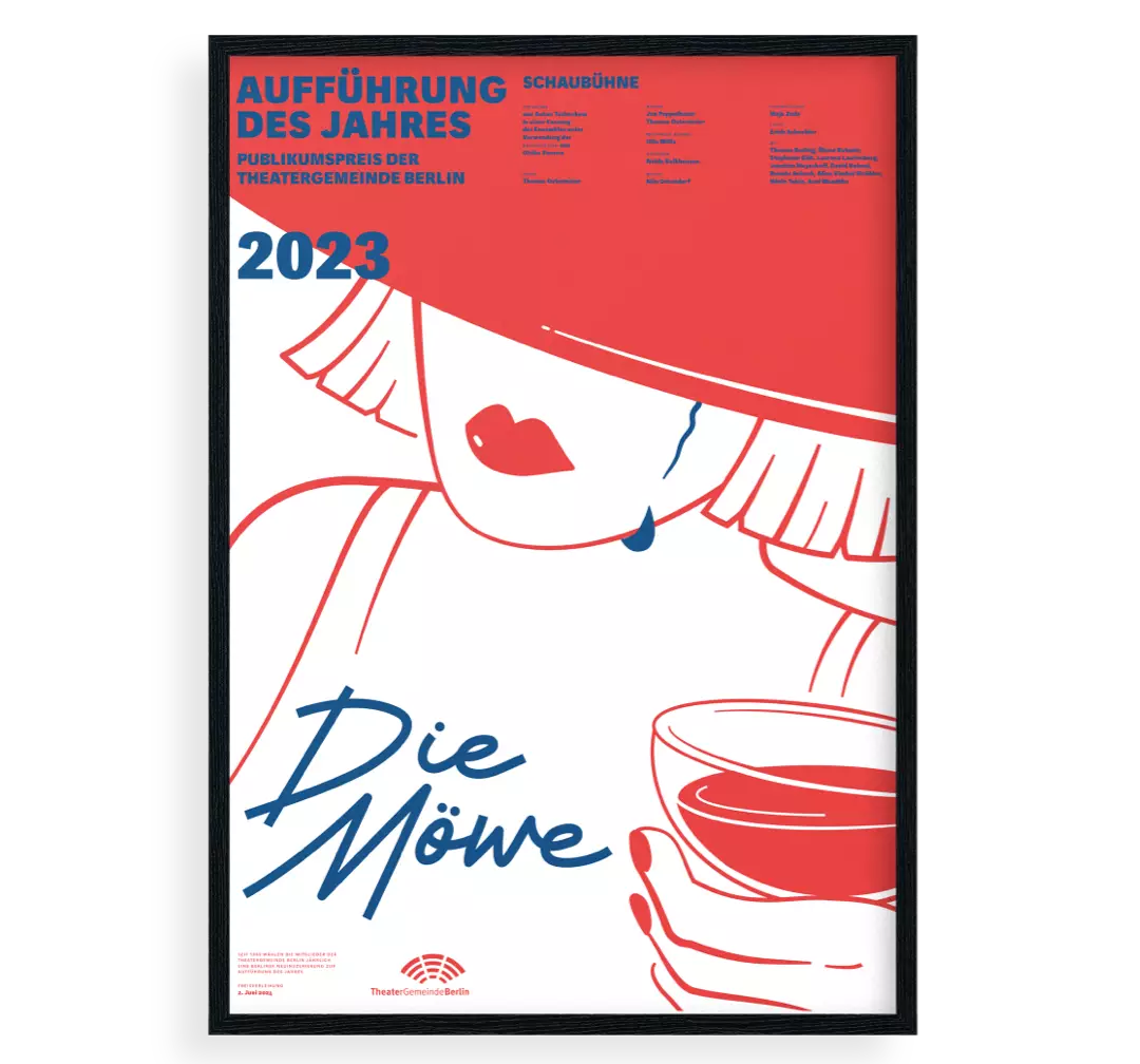 Urkunde Aufführung des Jahres, Die Möwe