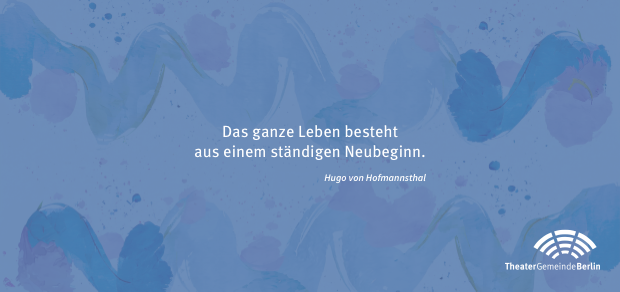 Geschenkmotiv: Das ganze Leben besteht aus einem ständigen Neubeginn.